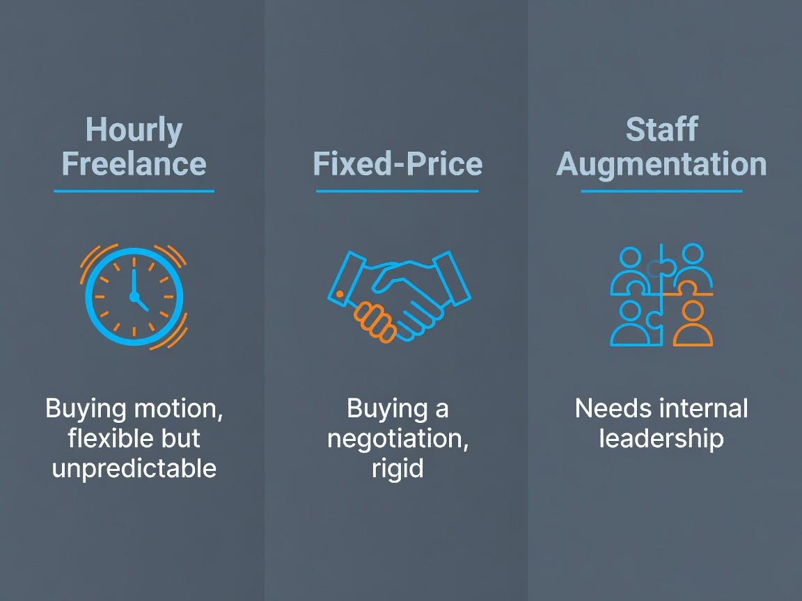 Pick an engagement model that fits delivery risk