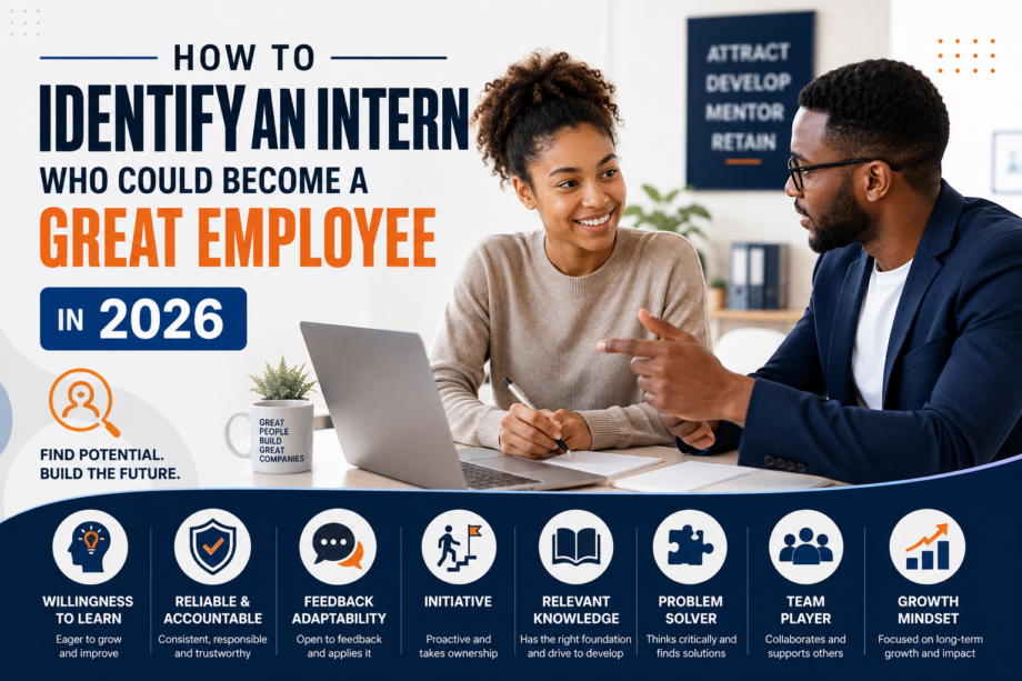 How to Identify an Intern Who Could Become a Great Employee in 2026