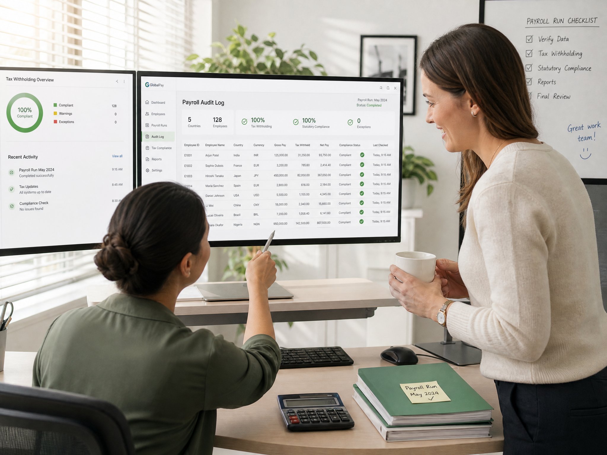 Does the Platform Automate Payroll, Tax and Statutory Compliance?