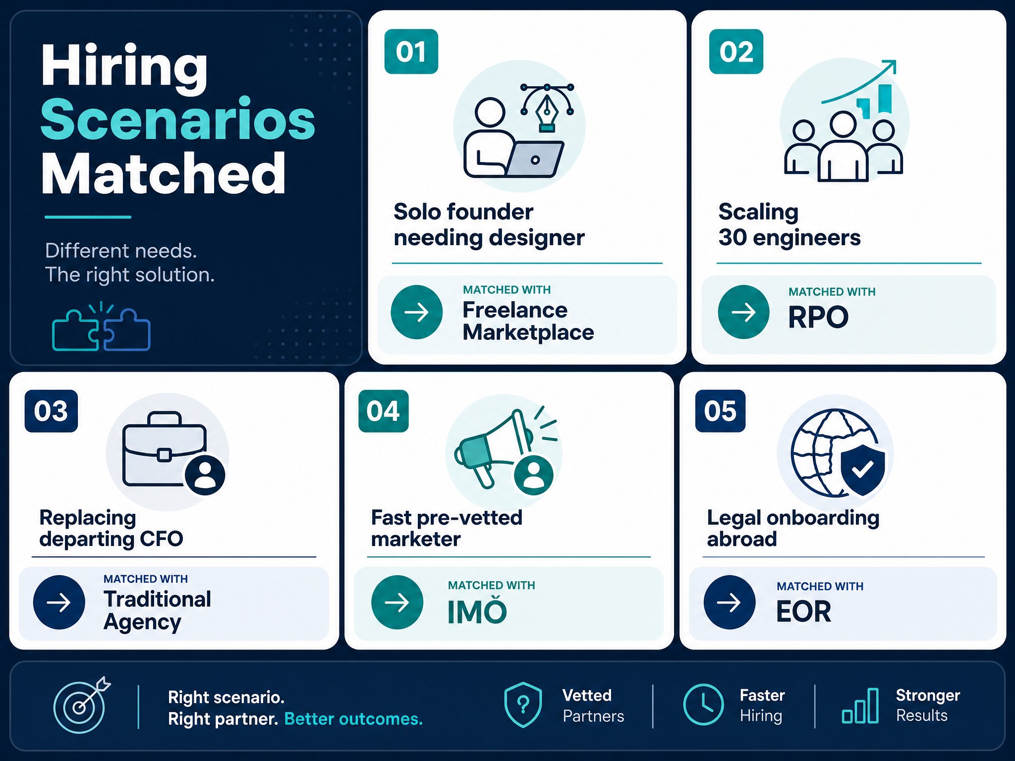 Which Model Fits Common Hiring Scenarios