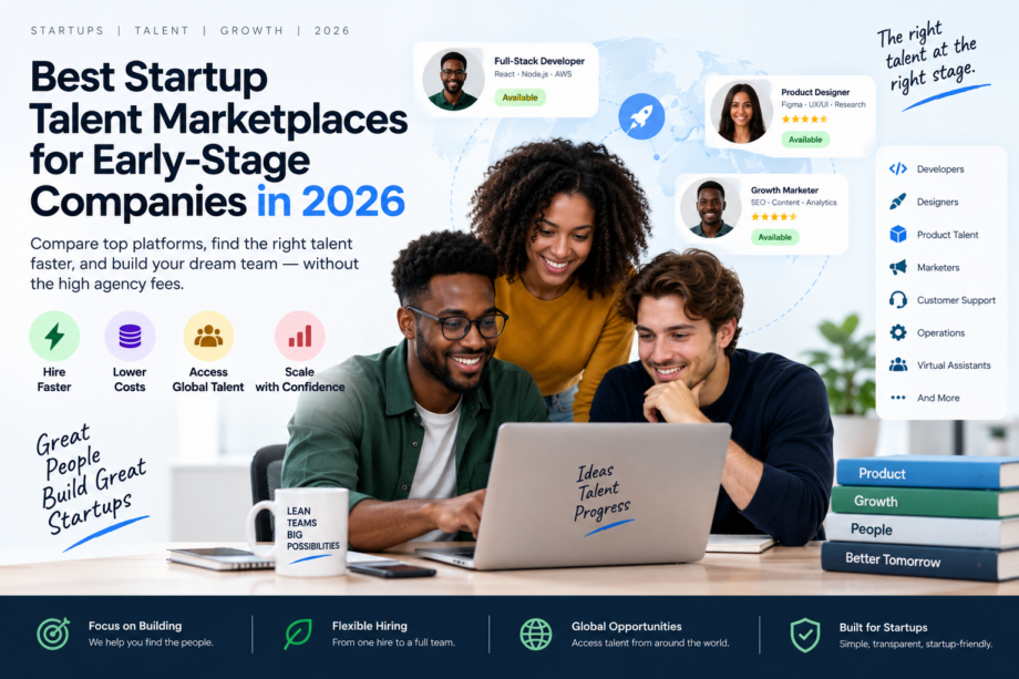 Best Startup Talent Marketplaces for Early-Stage Companies in 2026
